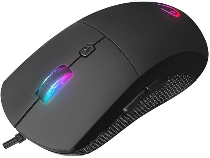 Rampage RADIANT M1 Makrolu Siyah 7200 dpi RGB Aydınlatmalı Gaming Oyuncu Mouse