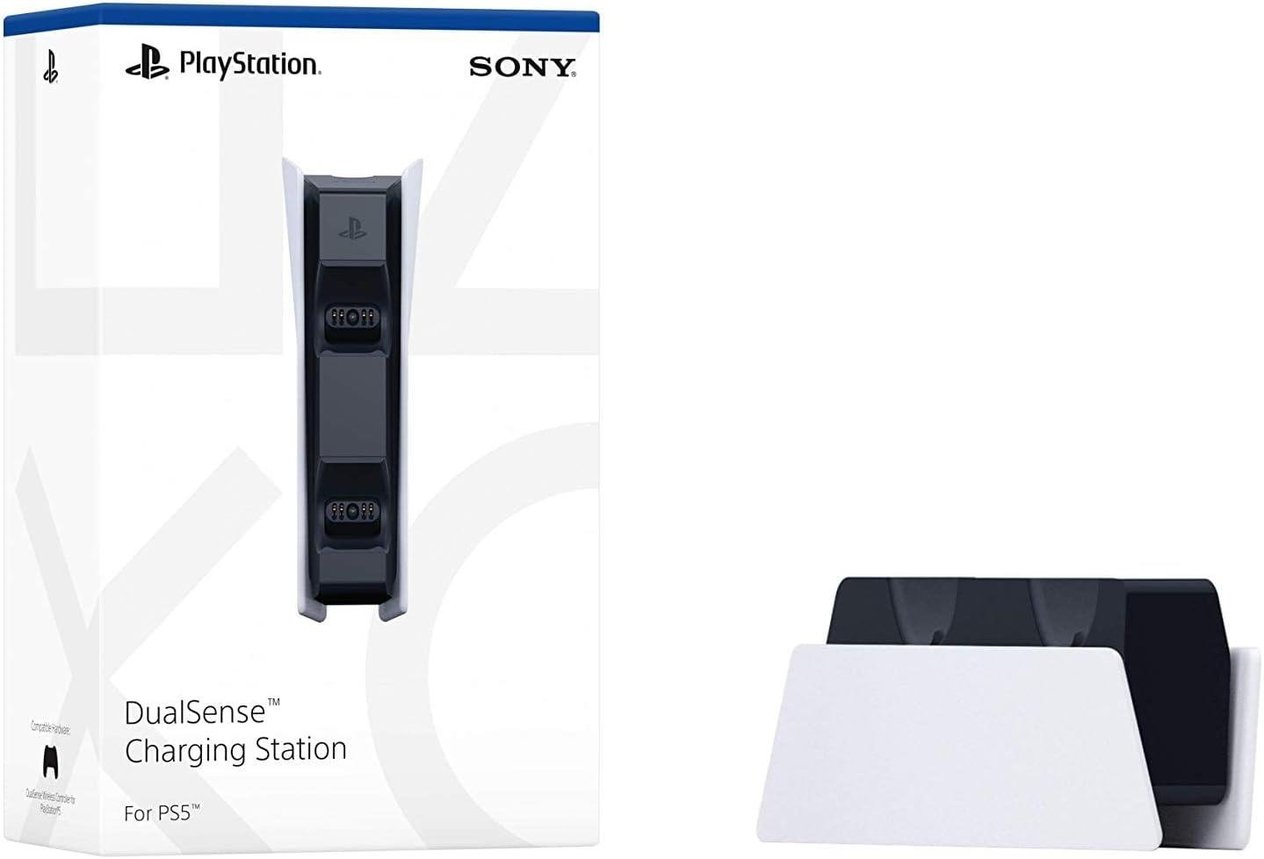 SONY PlayStation 5 DualSense Şarj İstasyonu - PS5 Kablosuz Oyun Kolu İçin Hızlı ve Kolay Şarj Çözümü (Bilkom-Resmi Distribütör Garantili)