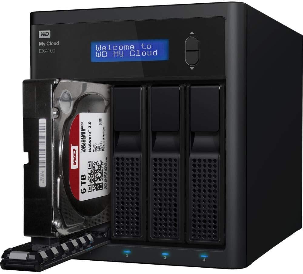 Wd My Cloud Pro Serisi PR4100 32TB  Nas Depolama Ünitesi WDBNFA0320KBK-EESN