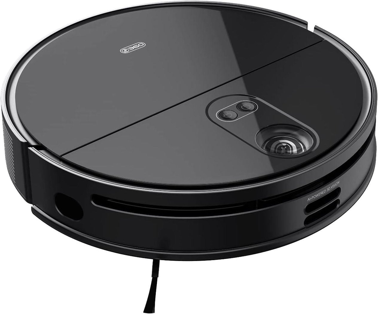 360 S10 Vacuum Mop Pro Cleaner Akıllı Robot Süpürge - Siyah