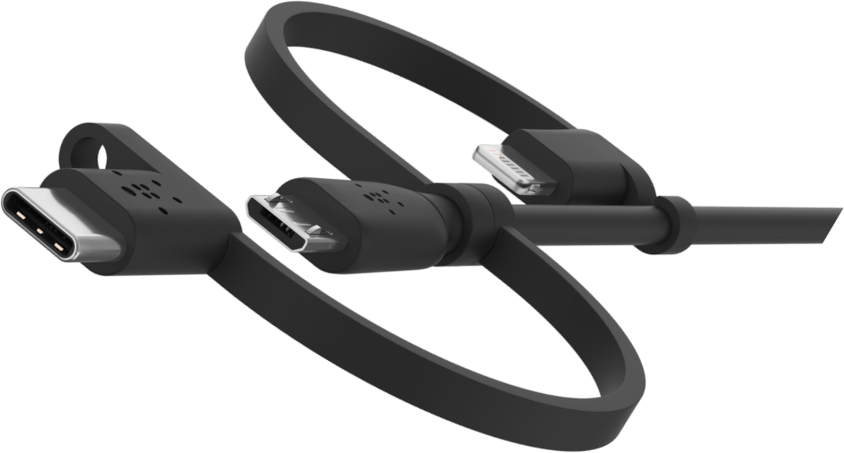 Belkin CAC001BT1MBK Universal Kablo Micro-USB-USB-C-L