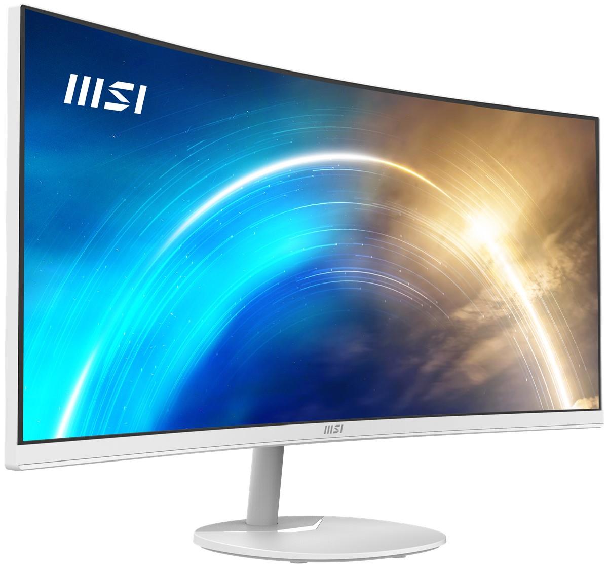 MSI 34 PRO MP341CQW 3440x1440 (UWQHD) CURVED 1500R VA 100HZ 1MS ANTI-GLARE BEYAZ MONITOR