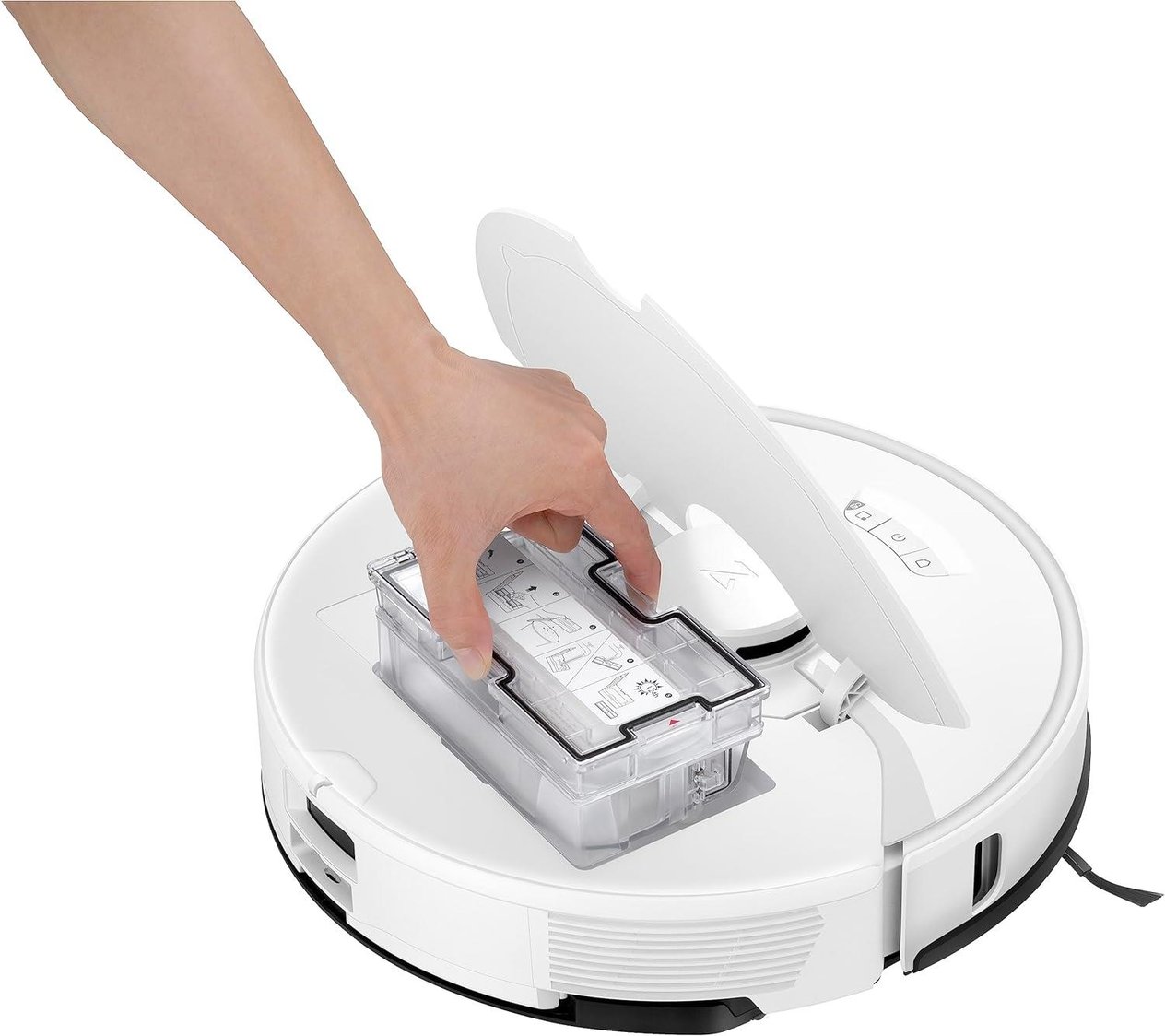 Roborock S7 Max Ultra Çöp İstasyonlu Robot Süpürge - Beyaz