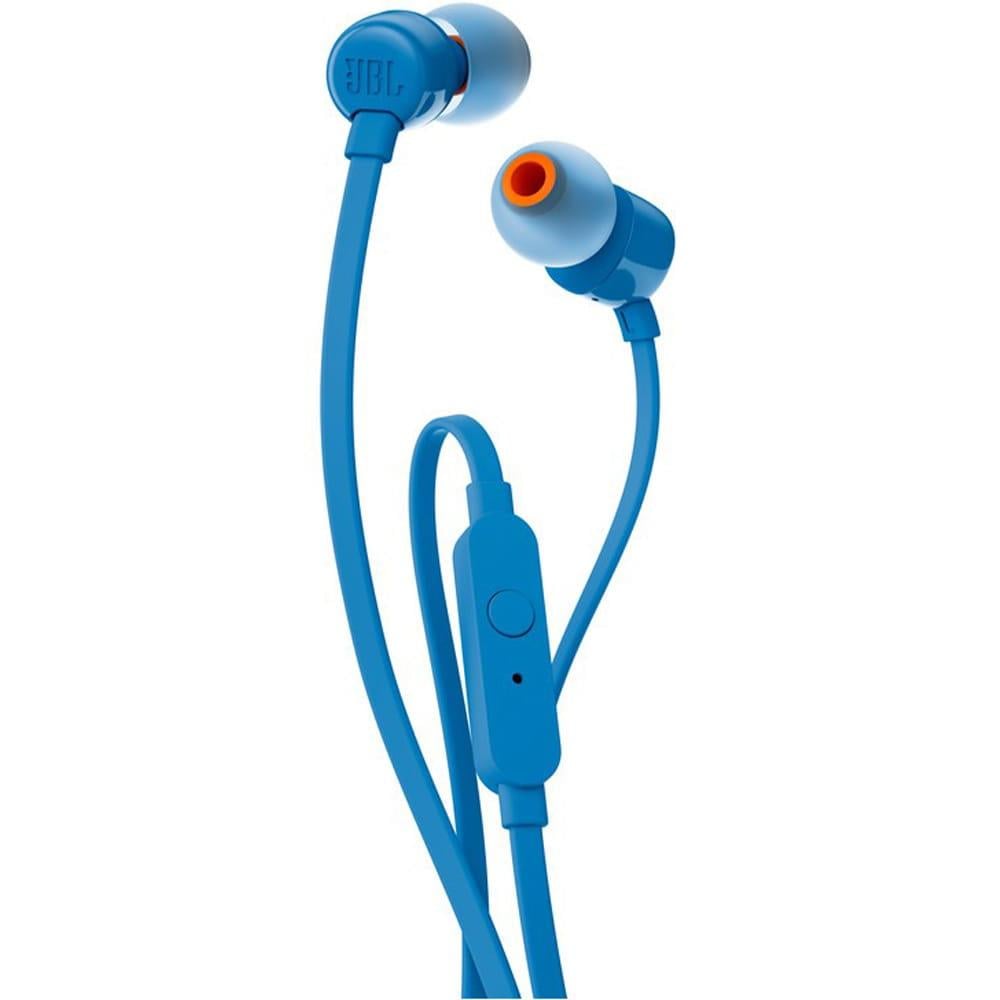 JBL T110 Kablolu Kulaklık, CT, IE, Mavi 