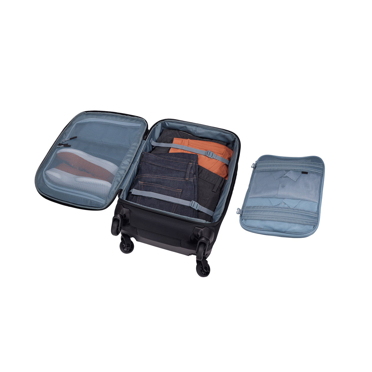Thule Subterra 2 Kabin Boy Valiz 4 Tekerlekli, 55cm Siyah