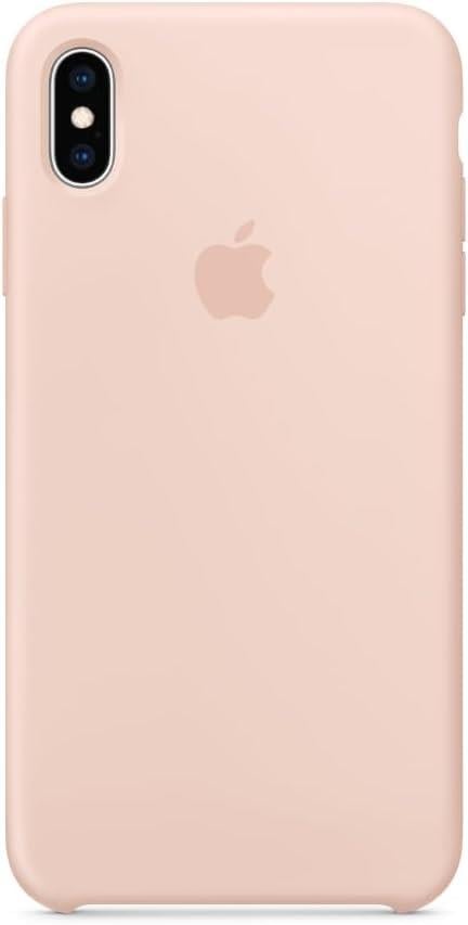Apple iPhone XS Max Silikon Kılıf Kum Pembesi