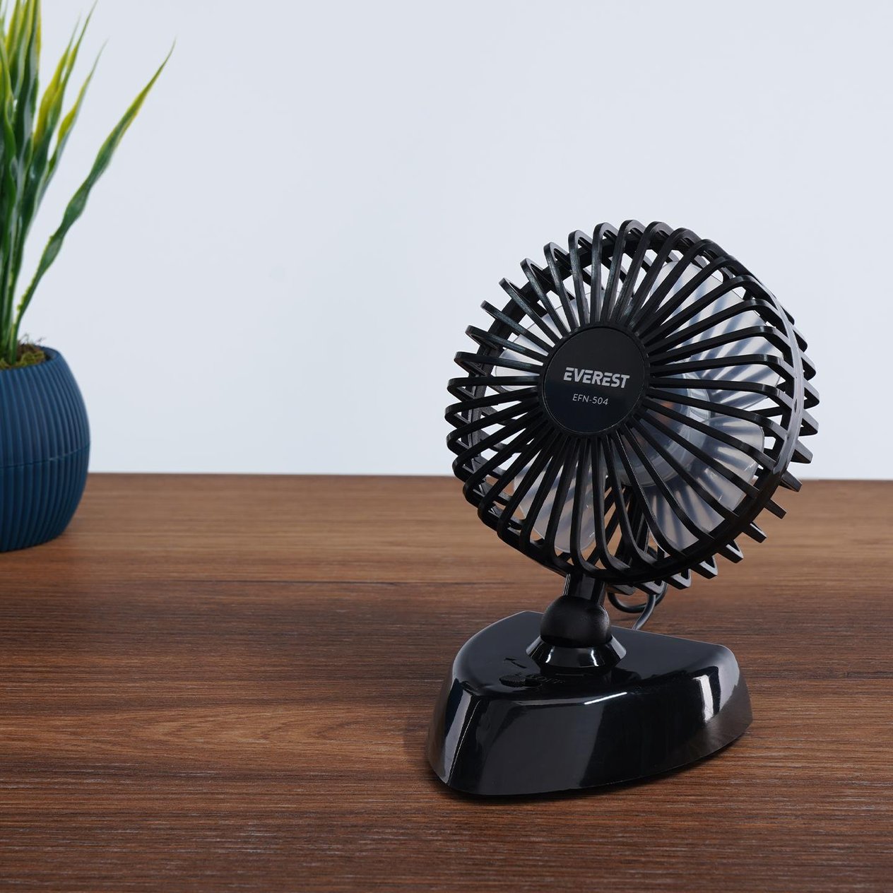 Everest EFN-504 Taşınabilir Masaüstü Siyah USB Fan