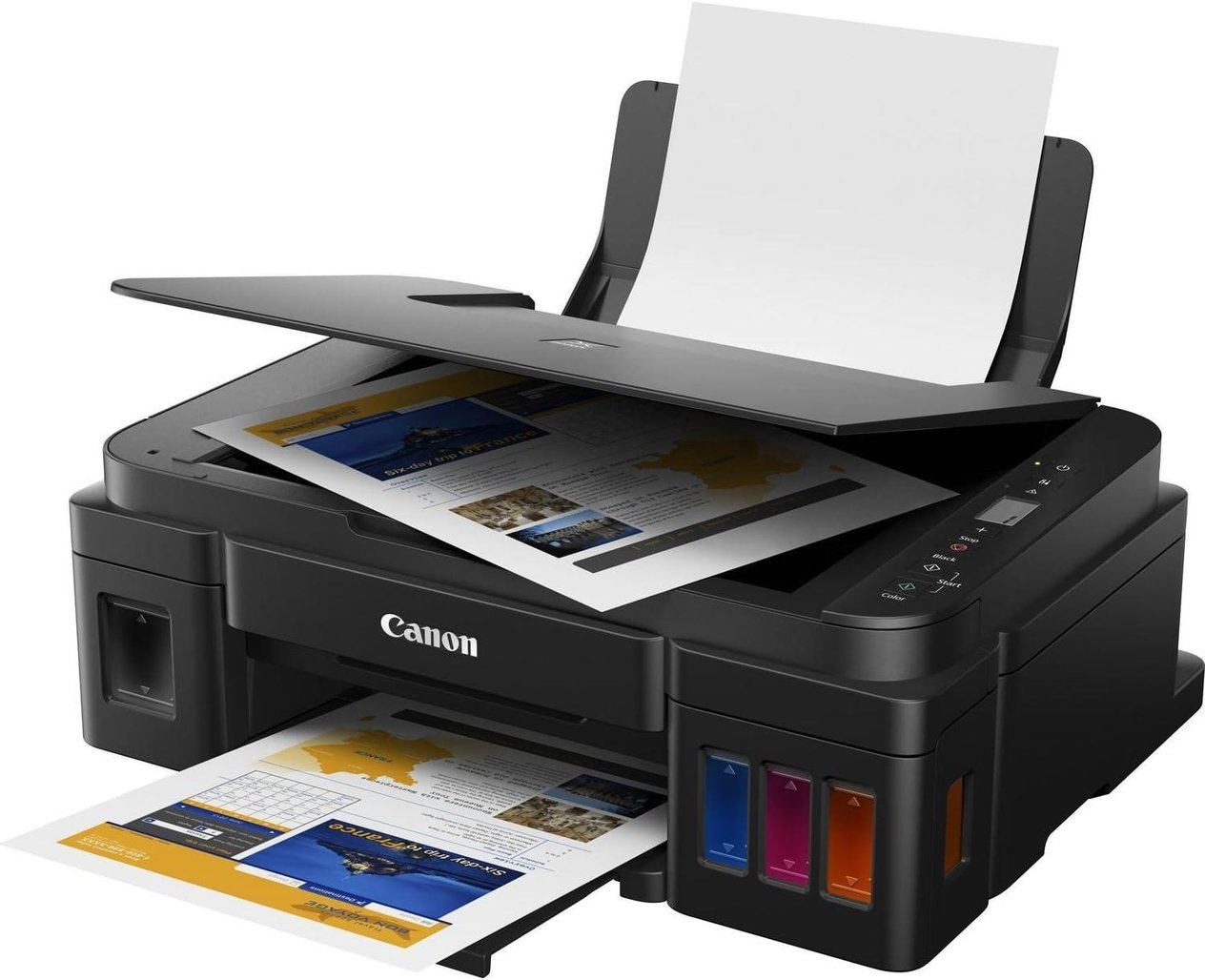 Canon Pixma G2410 Tarayıcı + Fotokopi Renkli Çok Fonksiyonlu Tanklı Yazıcı
