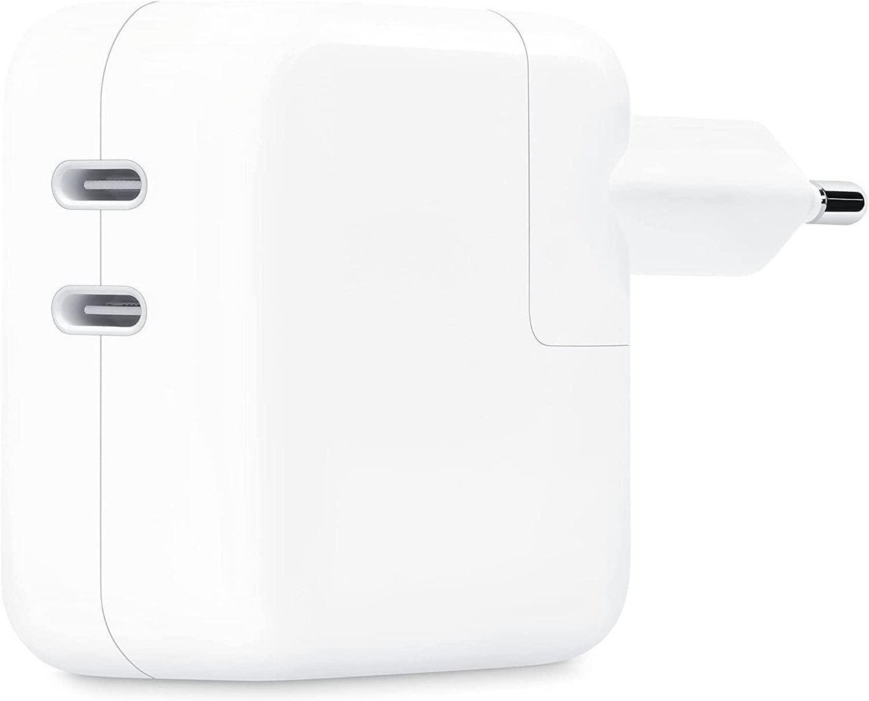Apple 35 W Çift USB-C Bağlantı Noktalı Güç Adaptörü