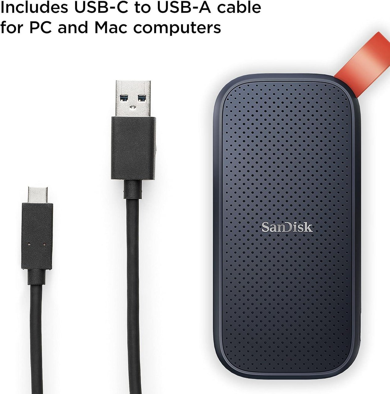Sandisk Portable 1TB 800 MB/SN Taşınabilir SSD SDSSDE30-1T00-G26