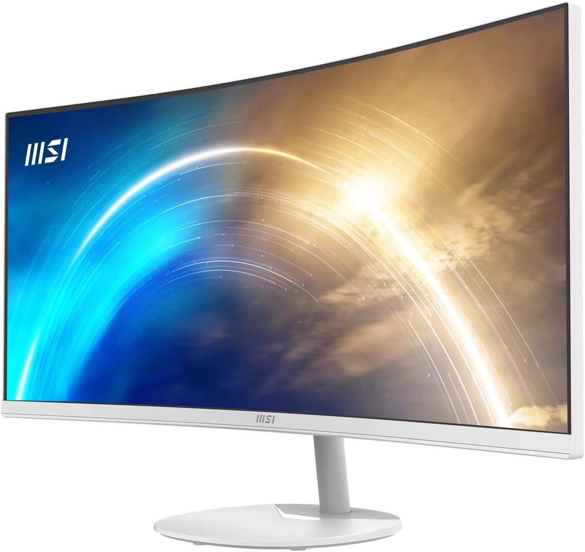 MSI 34 PRO MP341CQW 3440x1440 (UWQHD) CURVED 1500R VA 100HZ 1MS ANTI-GLARE BEYAZ MONITOR