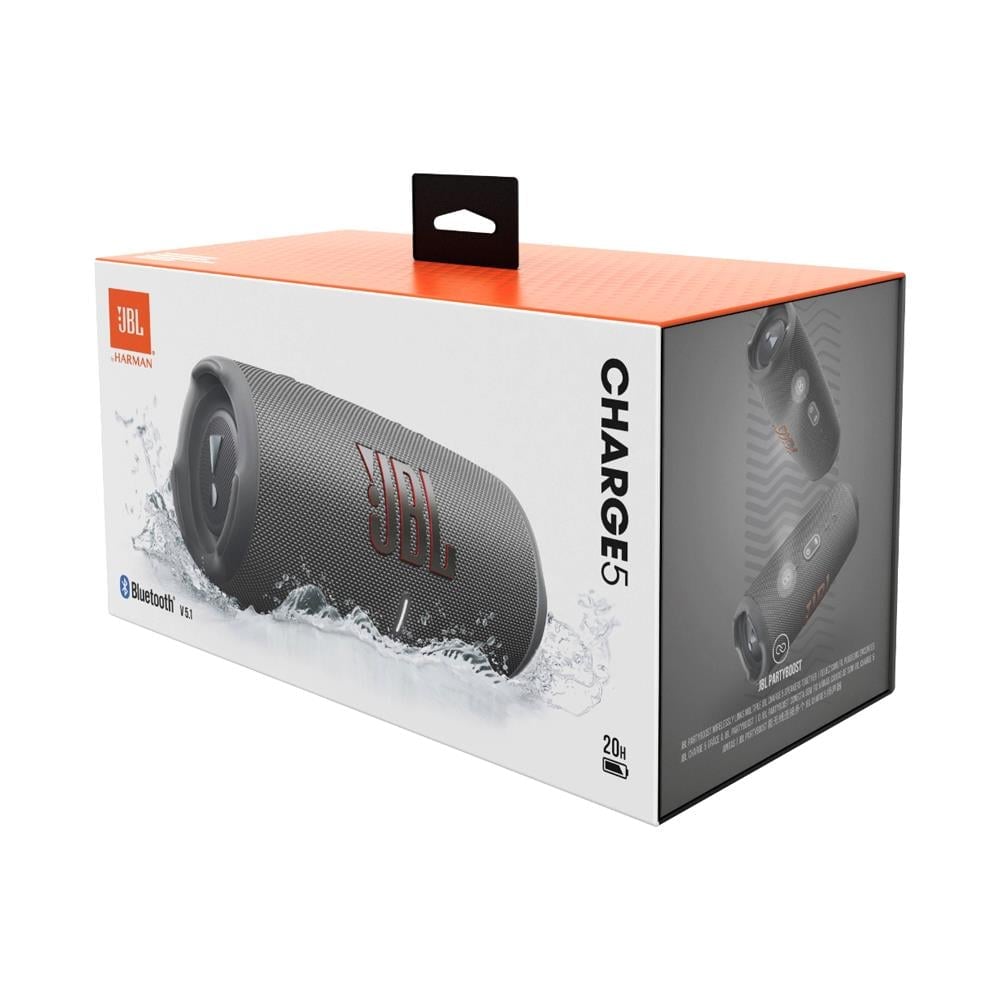 JBL Charge5 Bluetooth Hoparlör IPX7 - Gri 