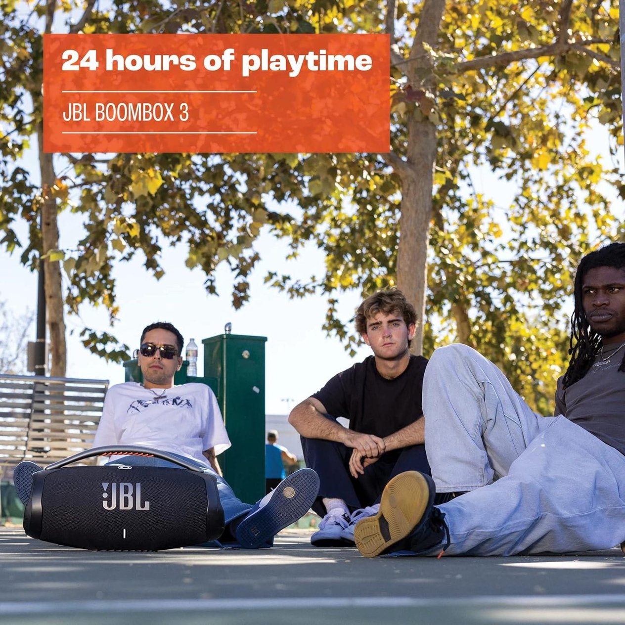 JBL Boombox 3 Bluetooth Hoparlör IP67 - Siyah 