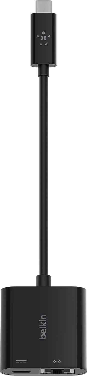 Belkin Inc001btbk Usb-c Şarj + Ethernet Çoğaltıcı