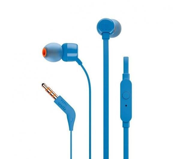 JBL T110 Kablolu Kulaklık, CT, IE, Mavi 