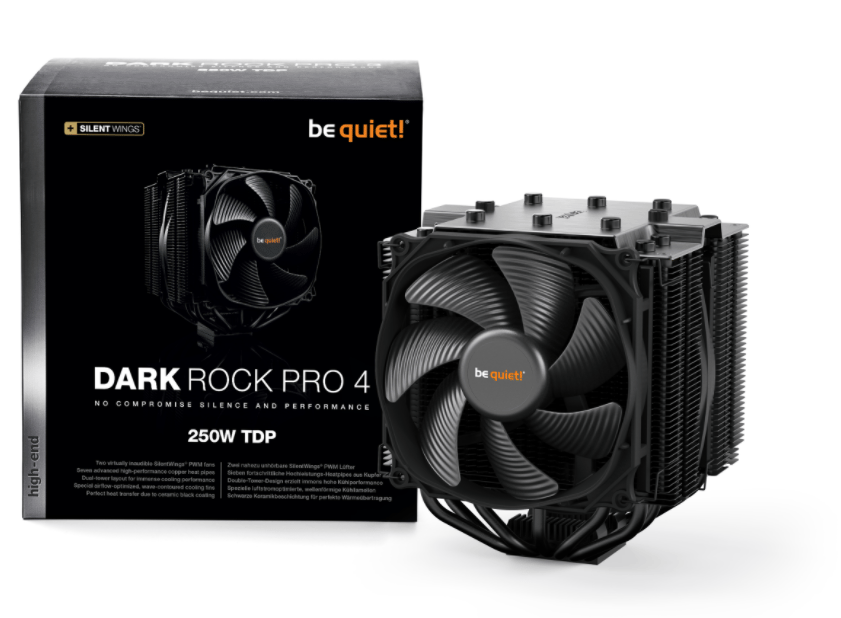 Be Quiet! BK022 DARK ROCK PRO 4 Kule Tipi intel/AMD Cpu Soğutucu
