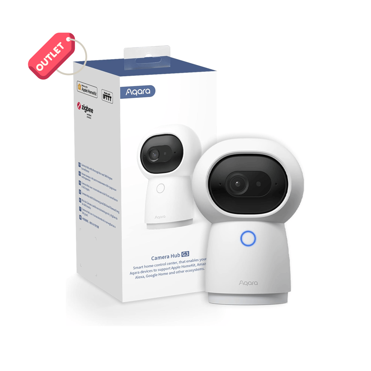 OUTLET Aqara Hub G3, AI Destekli Güvenlik Kamerası