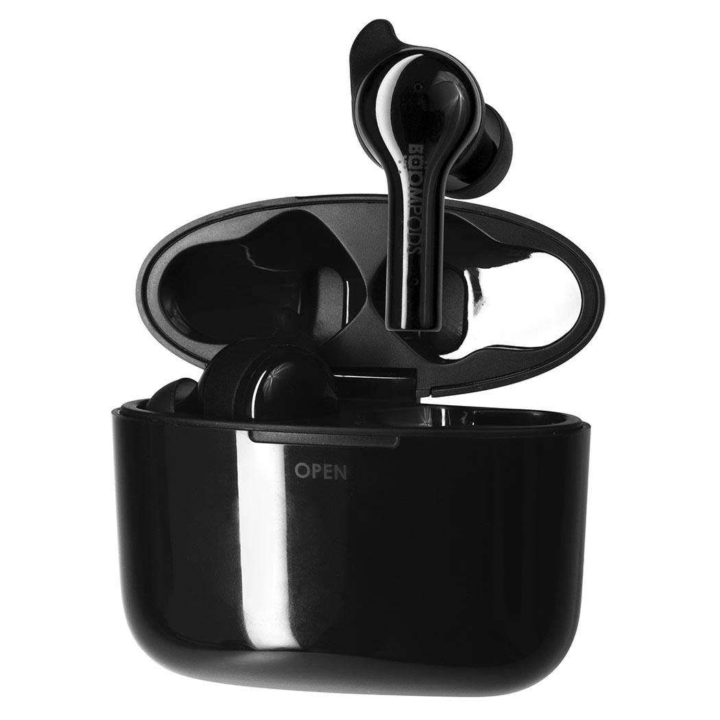 Boompods Bassline GO, TWS Bluetooth Kulaklık, Siyah