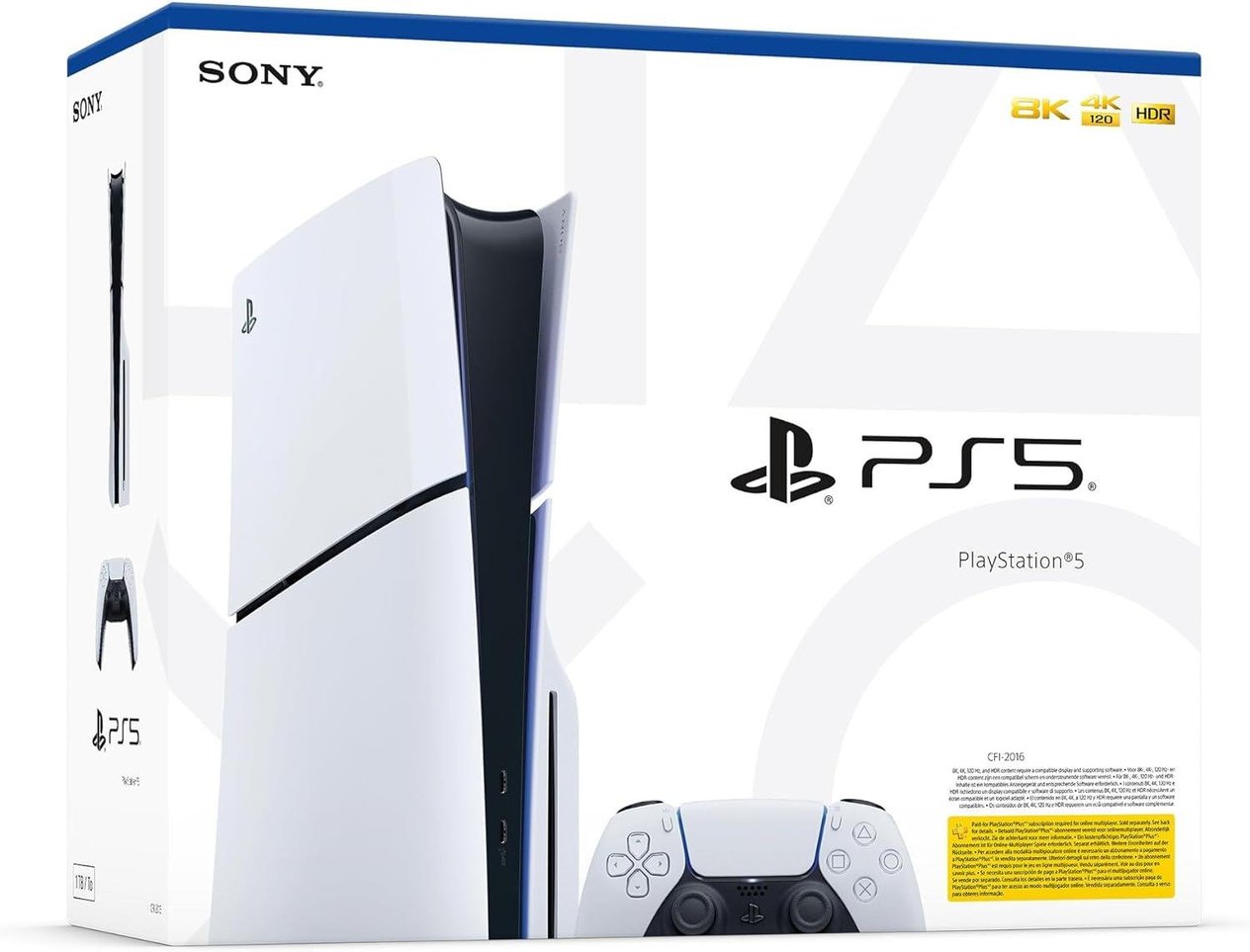 Sony Playstation 5 Sony Playstation 5 Slim Standart Edition 1TB SSD Oyun Konsolu (Bilkom Garantili)