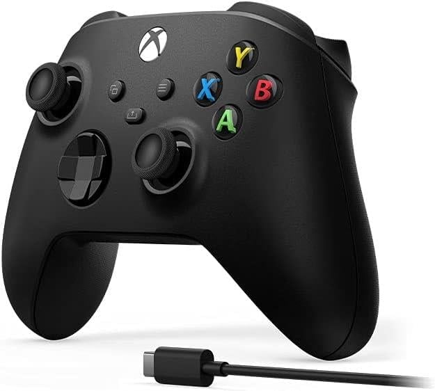 Microsoft XBOX Wireless Controller Siyah + Type-C Kablo - (1V8-00002)