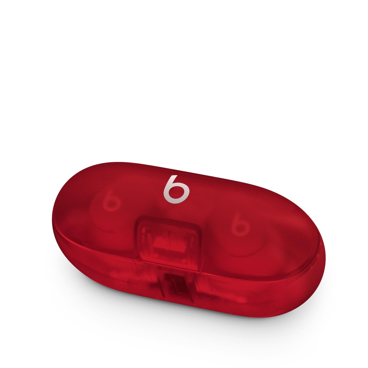 Beats Solo Buds - Kablosuz Bluetooth Kulak İçi Kulaklık, Şeffaf Kırmızı