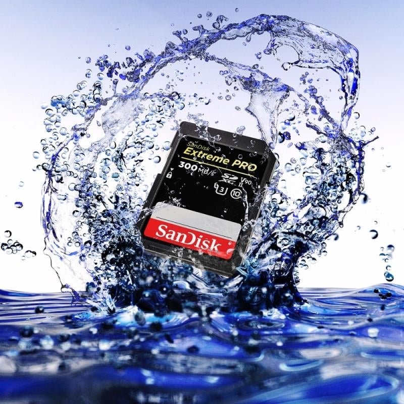 Sandısk 128GB SD Kart 300MB/s Extreme Pro Hafıza Kartı SDSDXDK-128G-GN4IN 