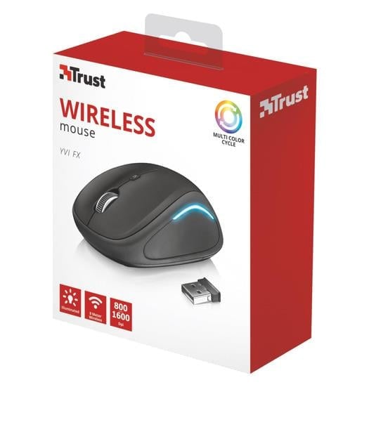 Trust 22333 Yvi Kablosuz Mouse-Siyah