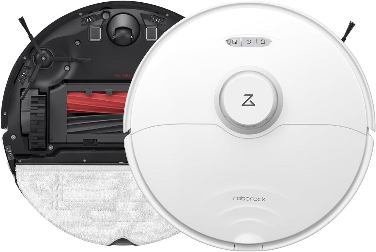 Roborock S8 Sonic Mopping Akıllı Robot Süpürge - Beyaz
