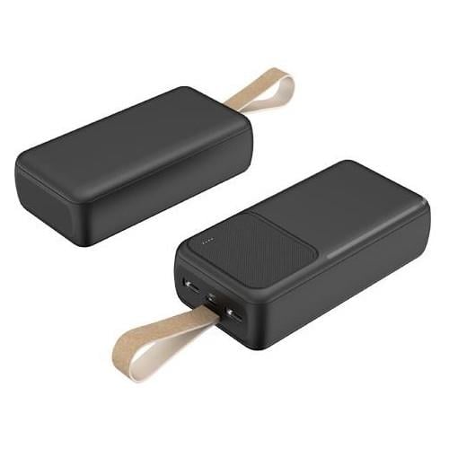 Dexim K8 30.000 Mah LED Işıklı Powerbank Siyah - DCA0051