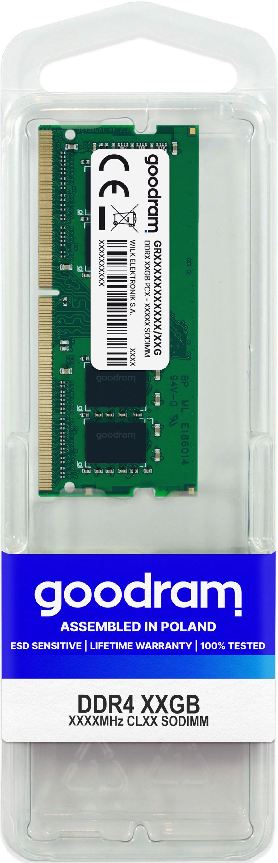 8GB DDR4 3200MHZ CL22 SODIMM RAM