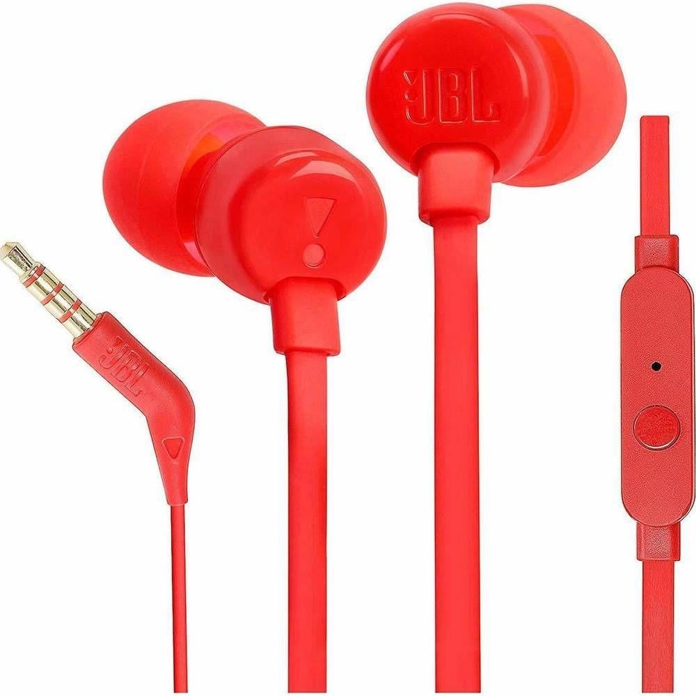 JBL T160 Kablolu Kulaklıkiçi Kulaklık - Kırmızı