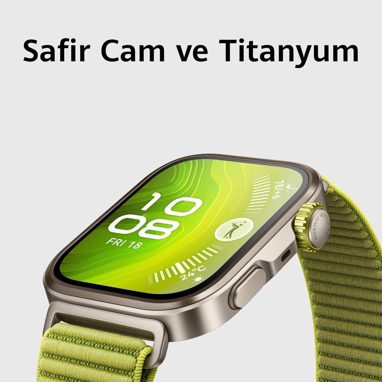Huawei Watch Fit 4 Pro Akıllı Saat, Siyah