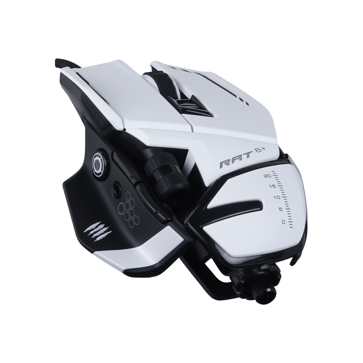 Mad Catz RAT 6+ Kablolu Gaming Mouse - Beyaz