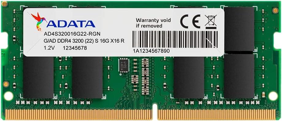 A-DATA RAM SODIMM 16GB DDR4 3200MHZ PREMIER AD4S320016G22-SGN