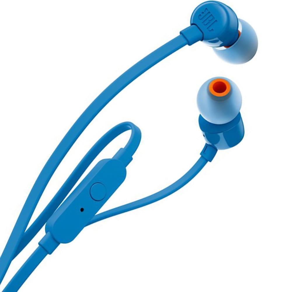 JBL T110 Kablolu Kulaklık, CT, IE, Mavi 