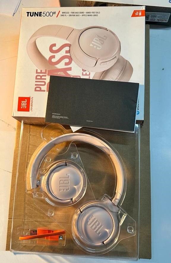 OUTLET JBL T500BT Kulak Üstü Bluetooth Kulaklık – Pembe