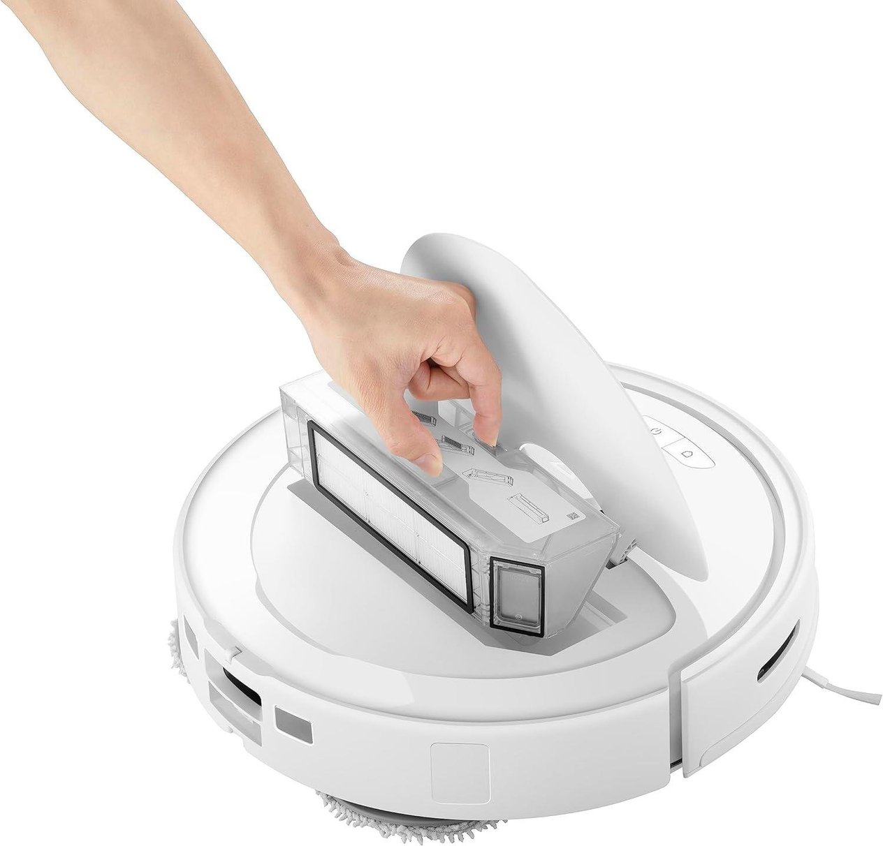 Roborock Q Revo Çöp Istasyonlu Robot Süpürge - Beyaz