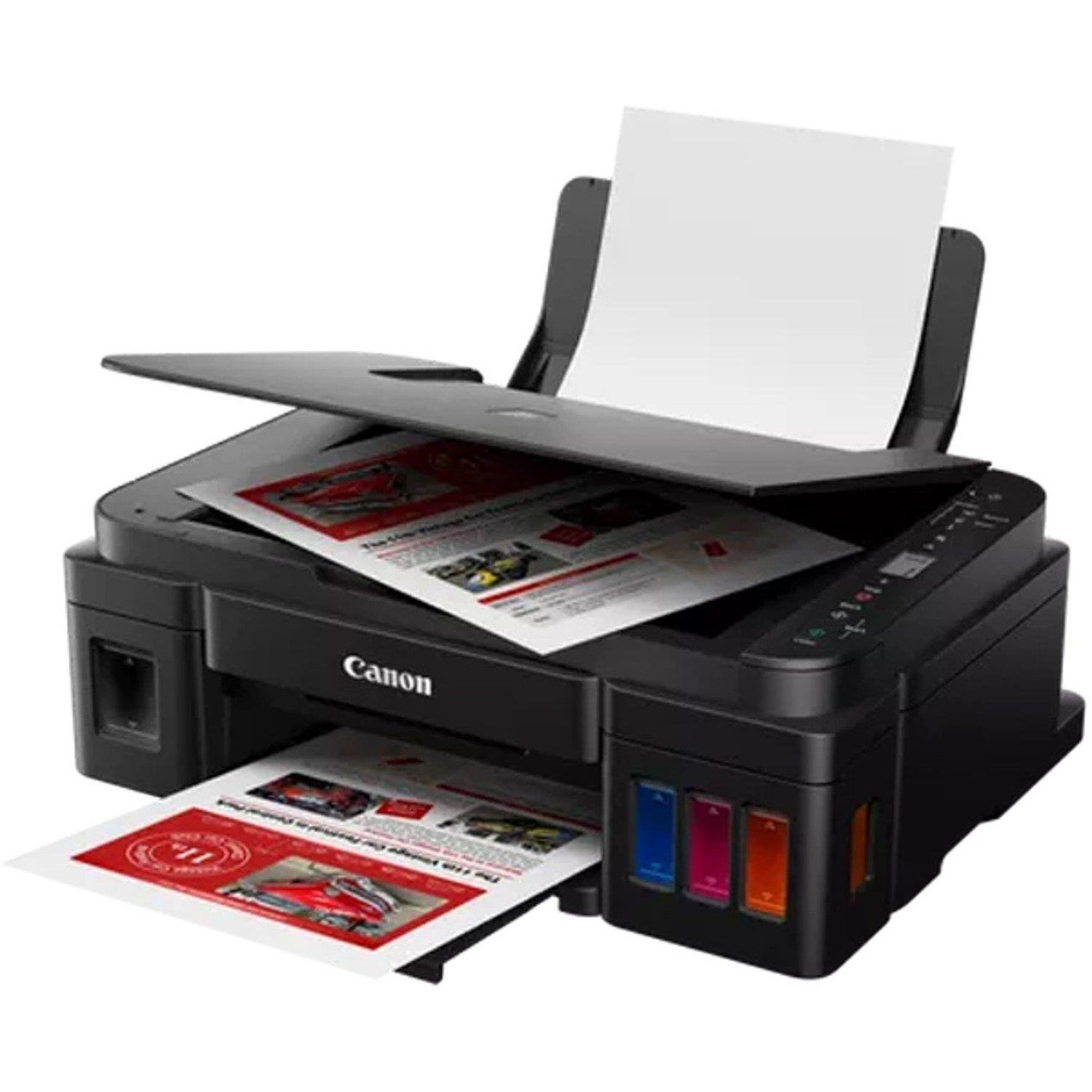 Canon G3416 Wi-Fi + Tarayıcı + Fotokopi Renkli Çok Fonksiyonlu Tanklı Mürekkep Püskürtmeli Yazıcı (Canon Eurasia Garantili)