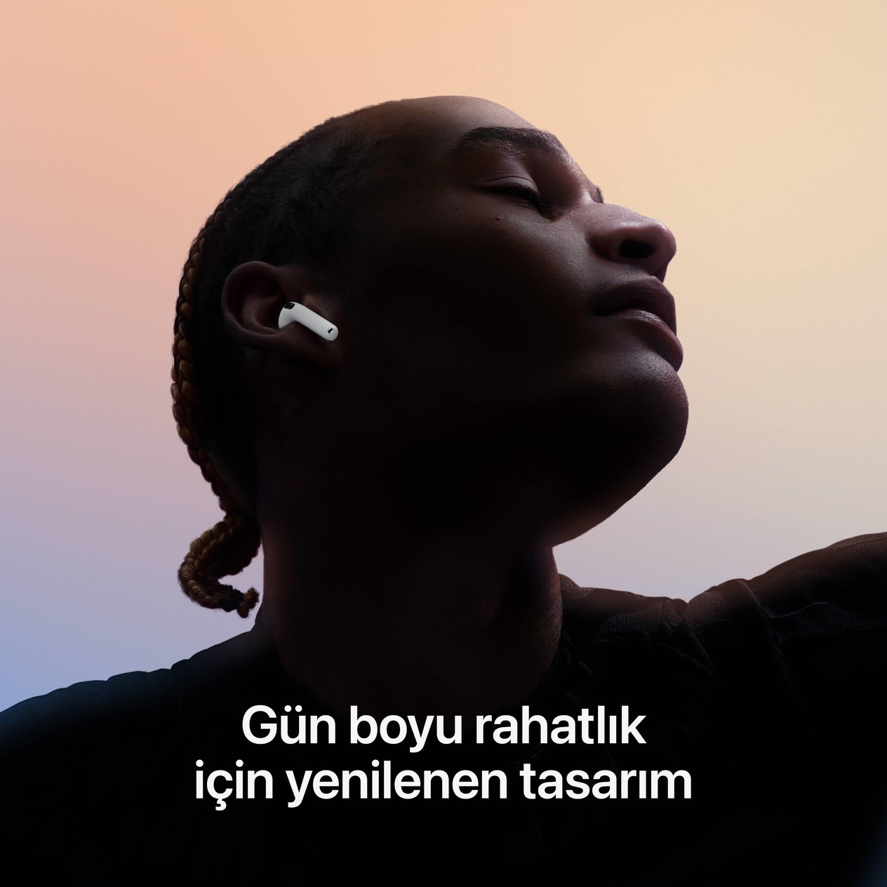 Apple AirPods 4 Aktif Gürültü Engelleme özellikli (MXP93TU/A)