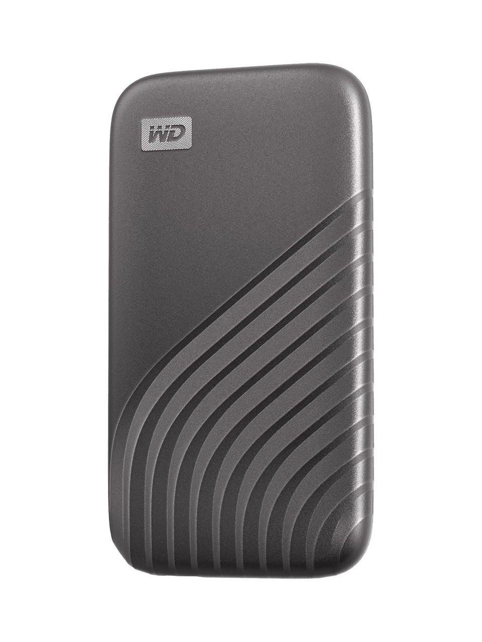 WD My Passport SSD 1TB,1050 MB/s Okuma, 1000 MB/s Yazma, PC ve Mac Uyumlu, Gri