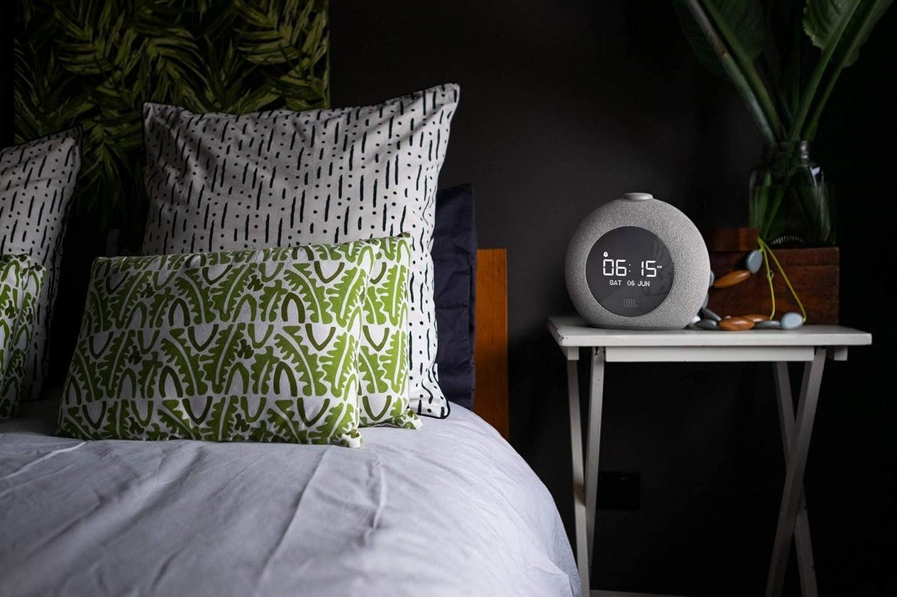 JBL Horizon 2 Alarmlı Saat, Bluetooth Hoparlör, Siyah