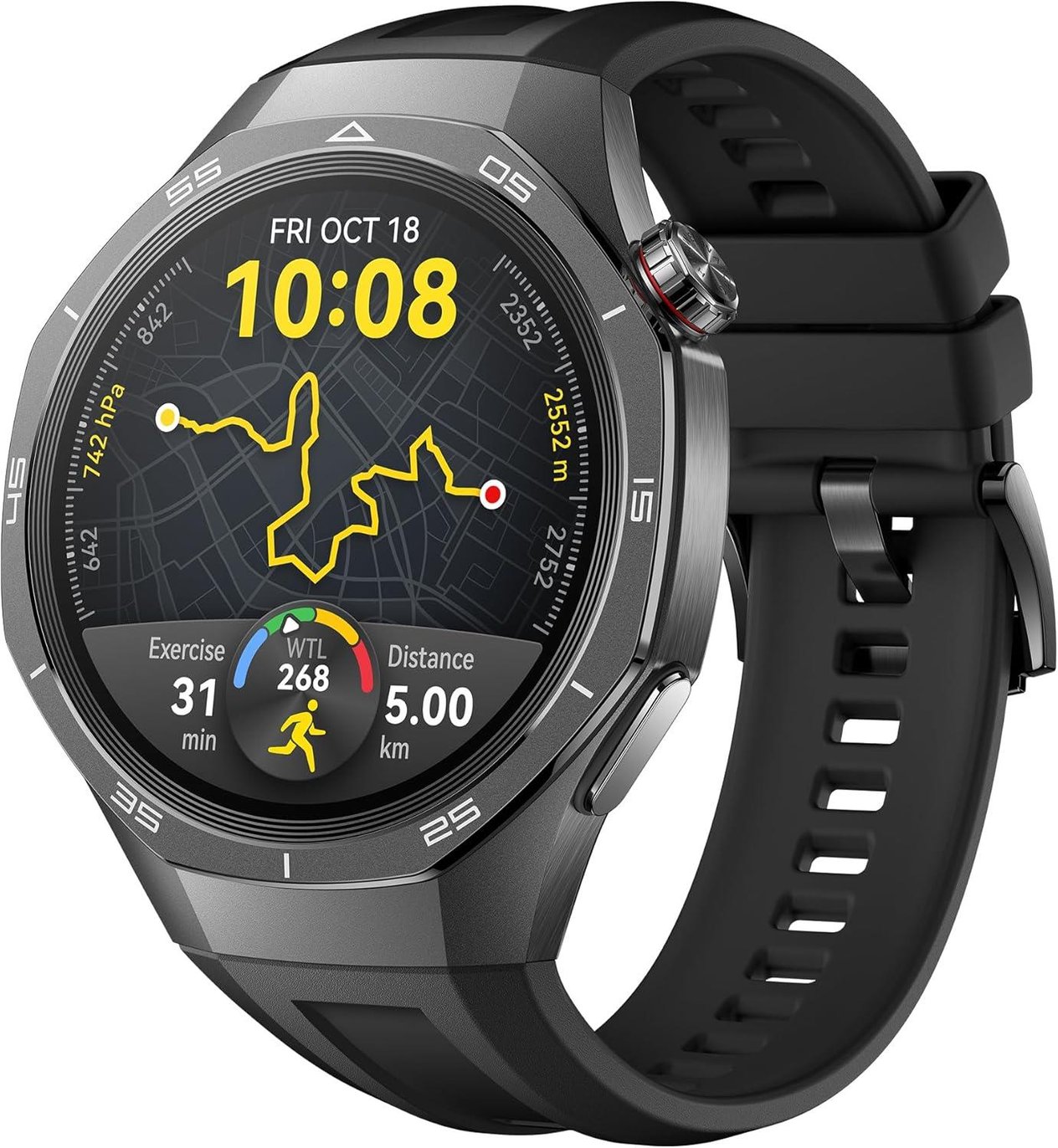 Huawei WATCH GT 5 Pro 46mm Akıllı Saat - Siyah