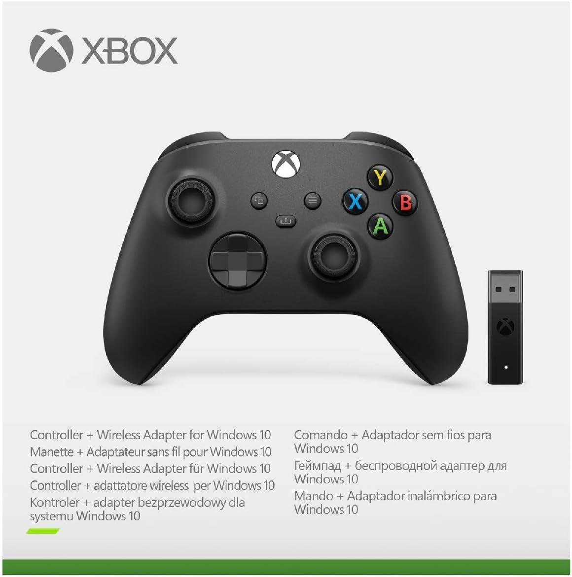 Microsoft XBOX Wireless Controller + PC Adapter Wireless (1VA-00002)