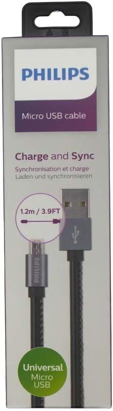 Philips DLC2518B/97 1.2 Metre Micro Usb Kablo