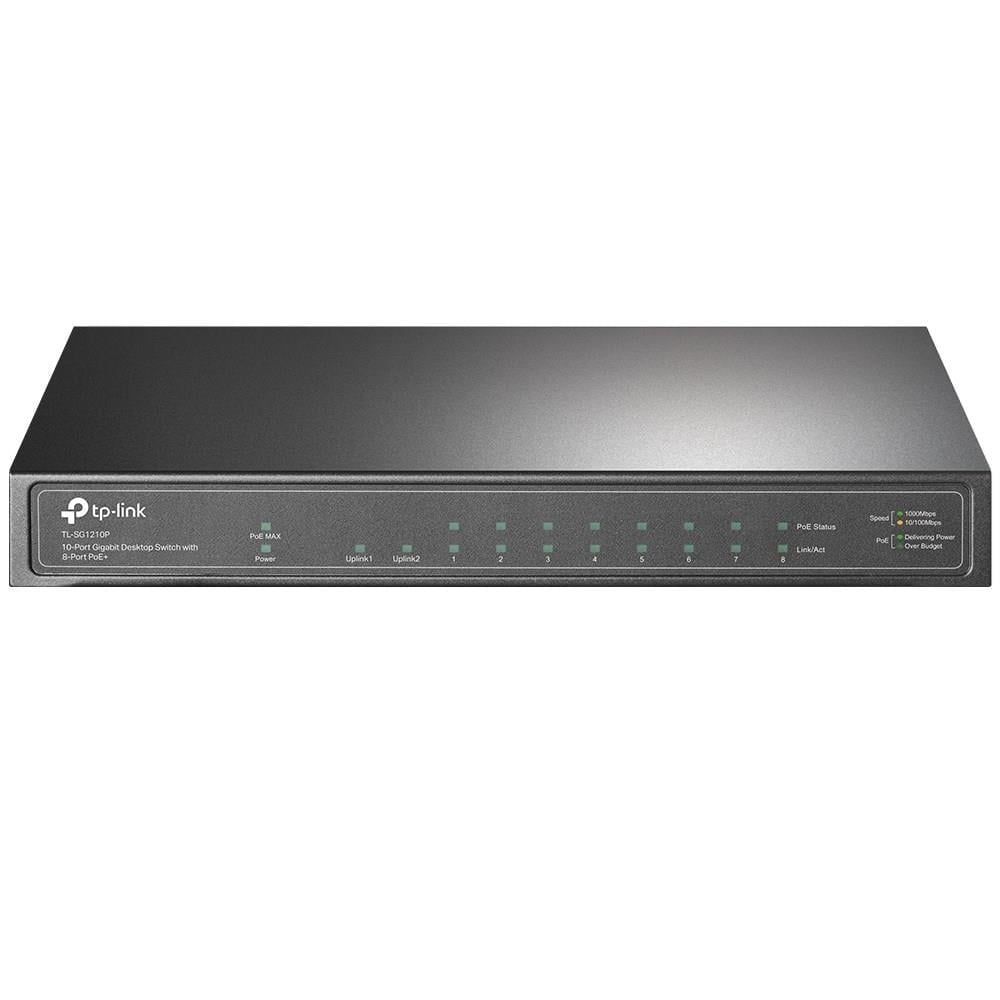Tp-Link TL-SG1210P 10Port Gigabit 8Port PoE Switch