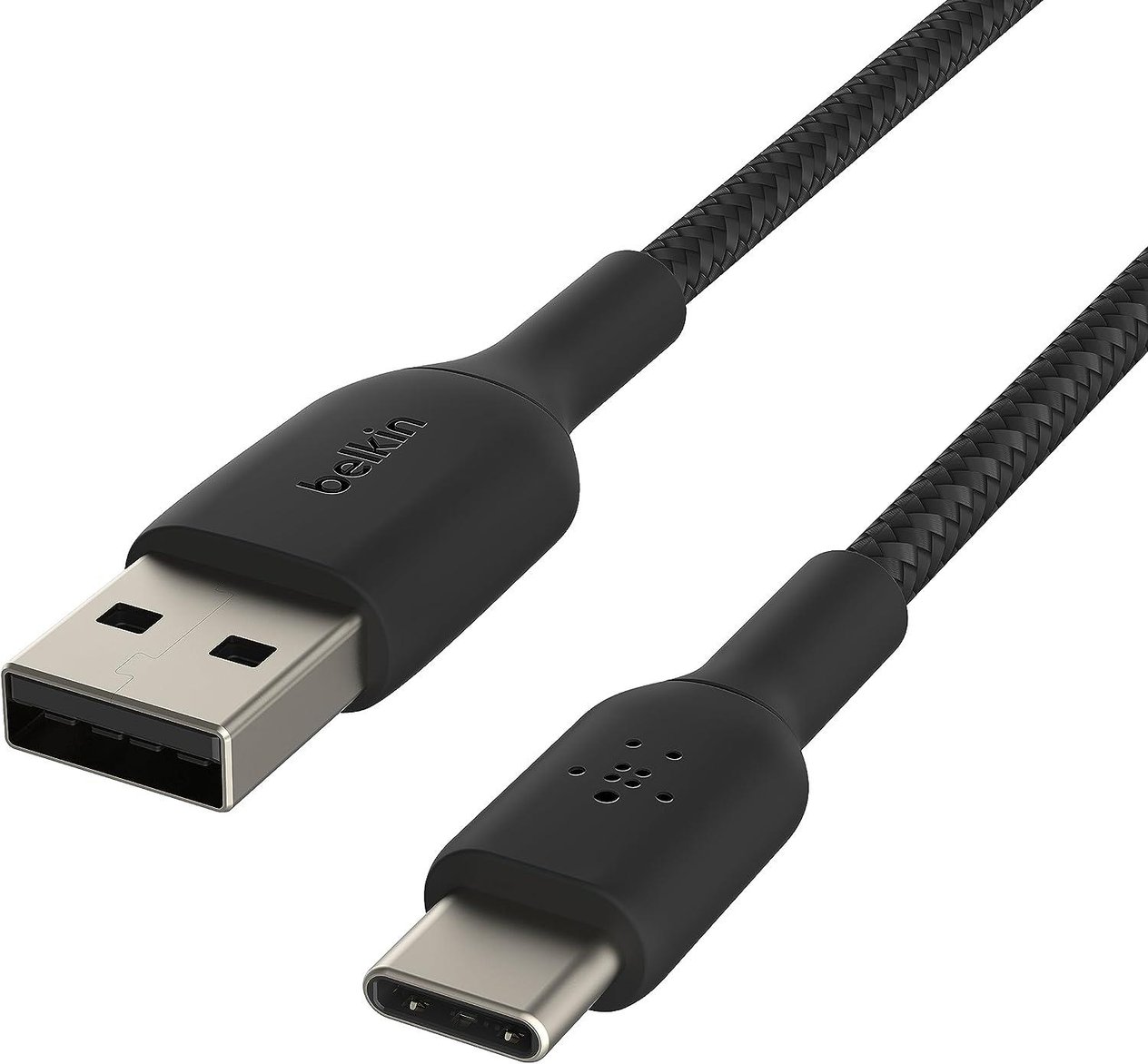 Belkin Type-c Örgülü Data & Hızlı Şarj Kablo 1m Siyah / Cab002bt1mbk