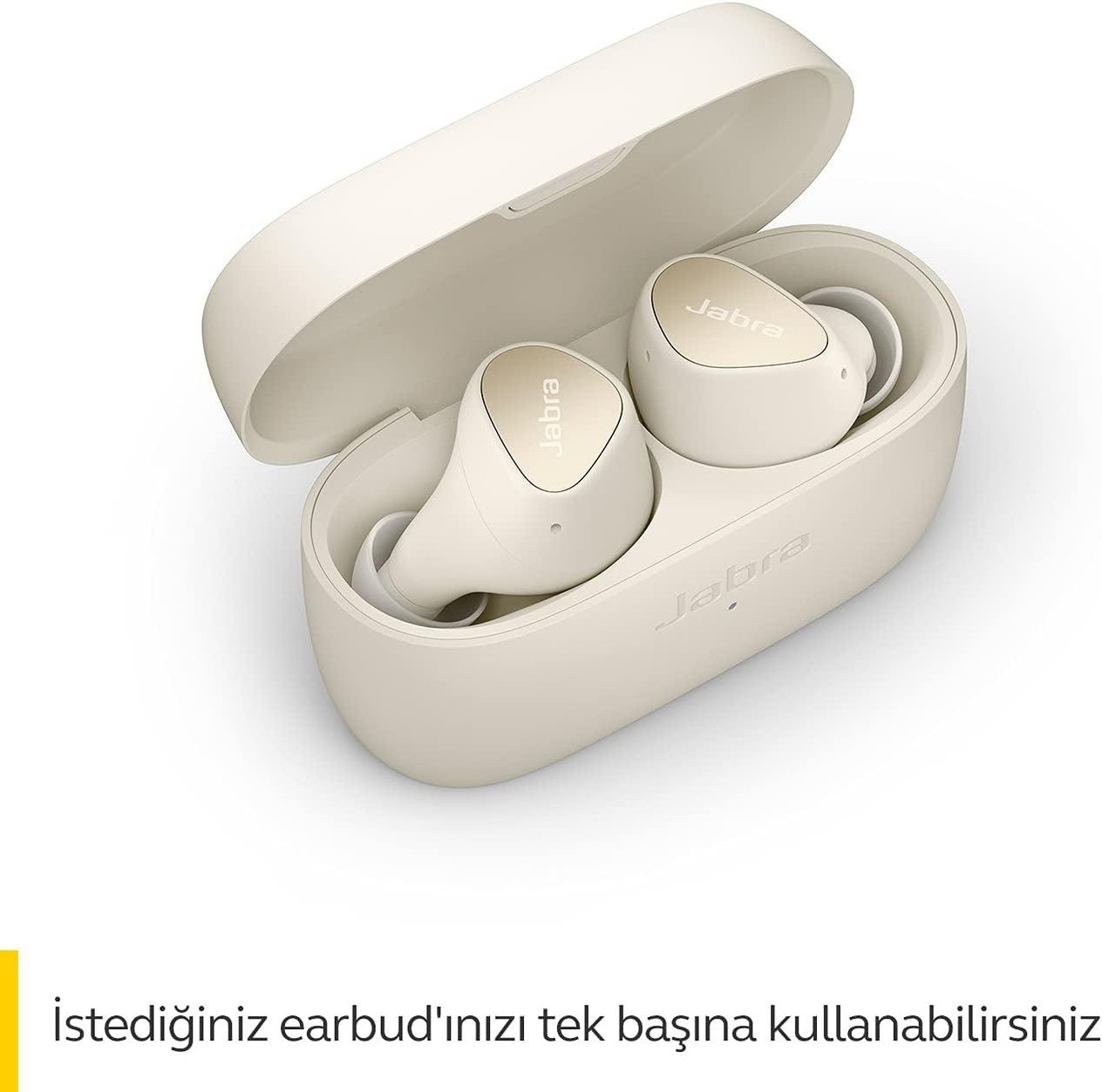 Jabra Elite 3 Kulakiçi Kablosuz Bluetooth Kulaklık - Altın/Bej