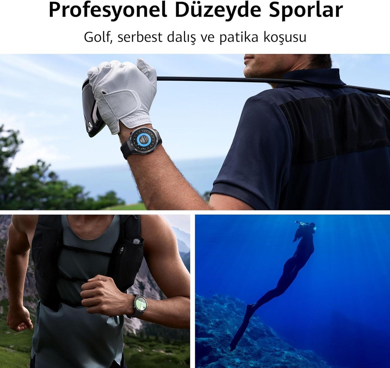 Huawei WATCH GT 5 Pro 46mm Akıllı Saat - Siyah