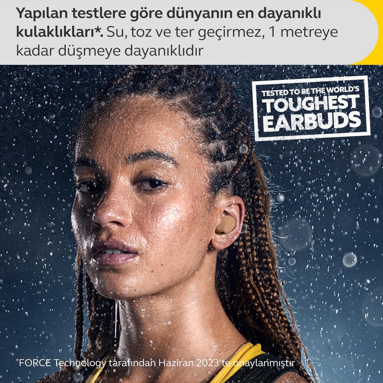 Jabra Elite 8 Active Bluetooth Kulaklık (Toz-Su-Ter Geçirmez) - Karamel