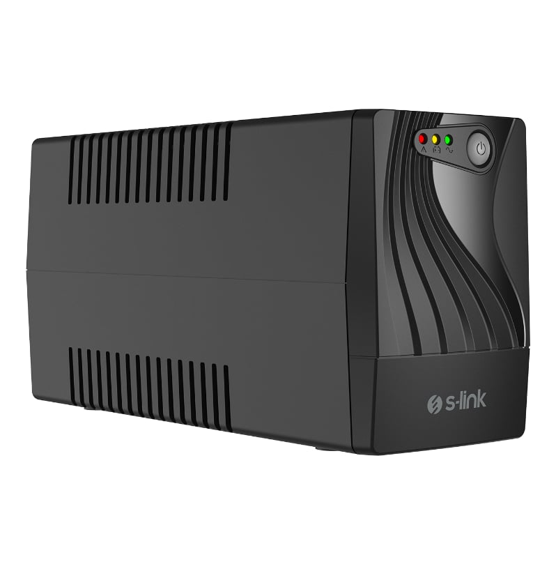 S-link MIGHT U80 800VA 12V9Ah*1 480W Siyah Line-Interactive Kesintisiz UPS Güç Kaynağı